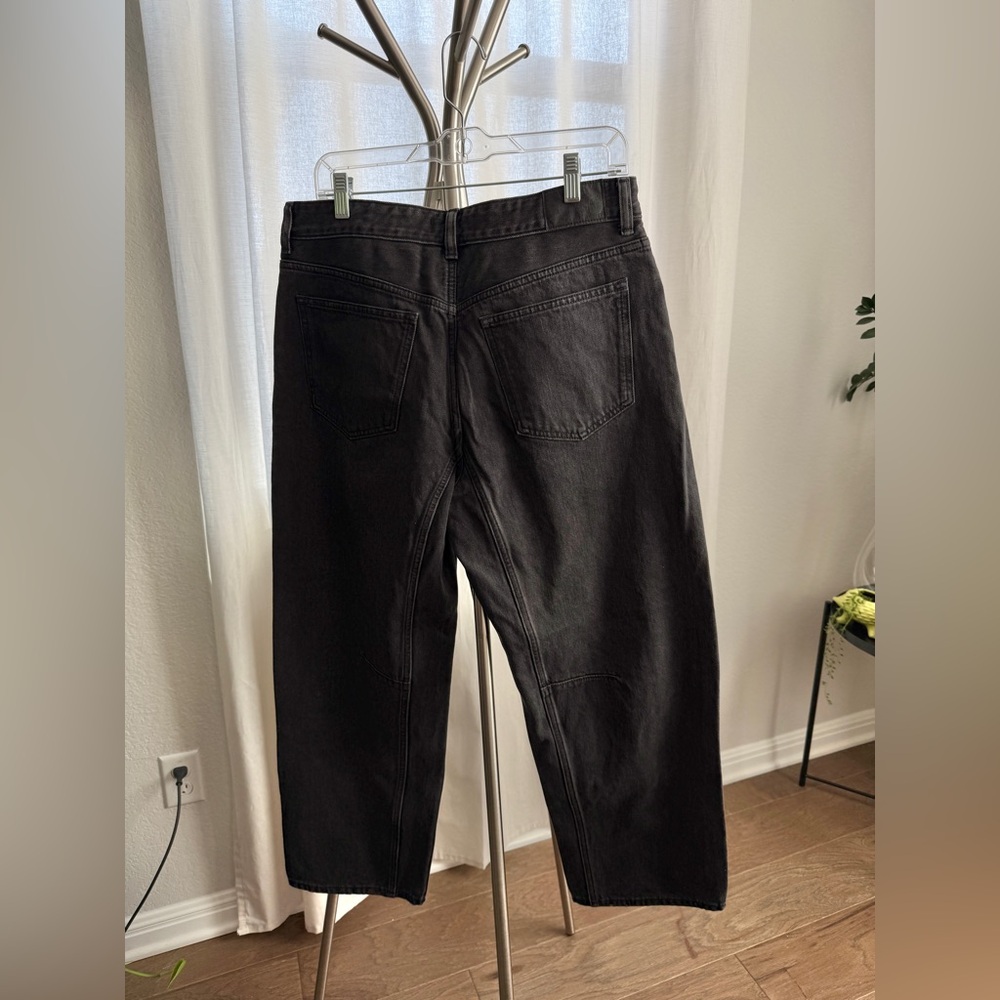 Madewell The Darted Barrel-Leg Jean Olenda wash - Picture 4 of 8